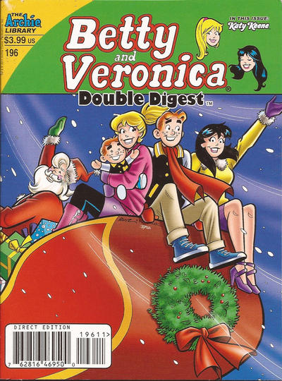Cover for Betty & Veronica (Jumbo Comics) Double Digest (Archie, 1987 series) #196 [Direct Edition]