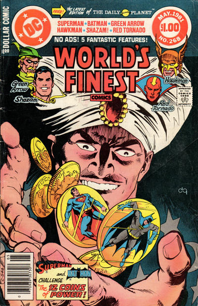 Cover for World's Finest Comics (DC, 1941 series) #268 [Newsstand]