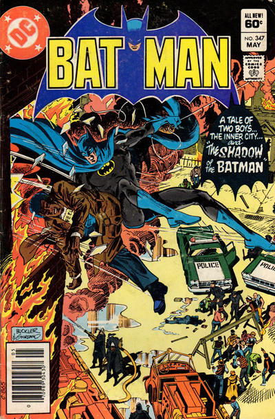 Cover for Batman (DC, 1940 series) #347 [Newsstand]