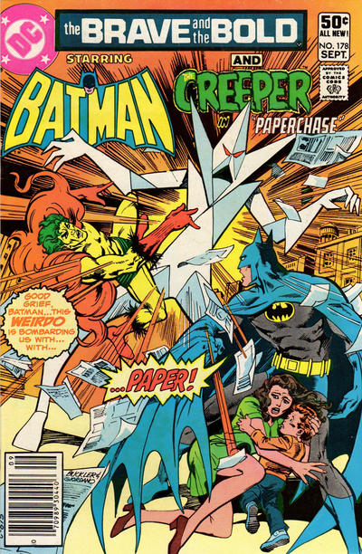 Cover for The Brave and the Bold (DC, 1955 series) #178 [Newsstand]