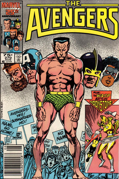 Cover for The Avengers (Marvel, 1963 series) #270 [Newsstand]