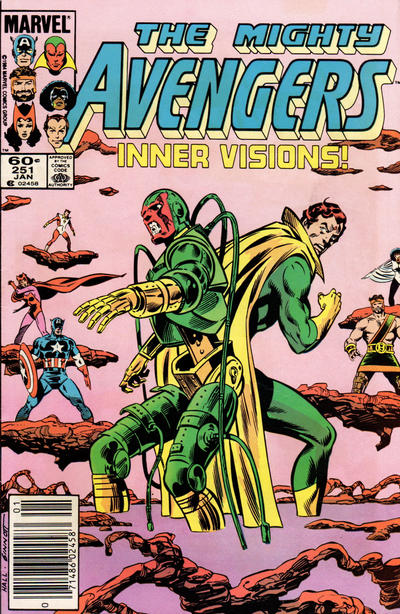Cover for The Avengers (Marvel, 1963 series) #251 [Newsstand]