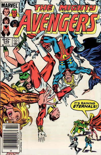Cover for The Avengers (Marvel, 1963 series) #248 [Newsstand]