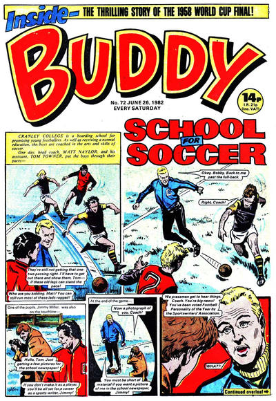 Cover for Buddy (D.C. Thomson, 1981 series) #72
