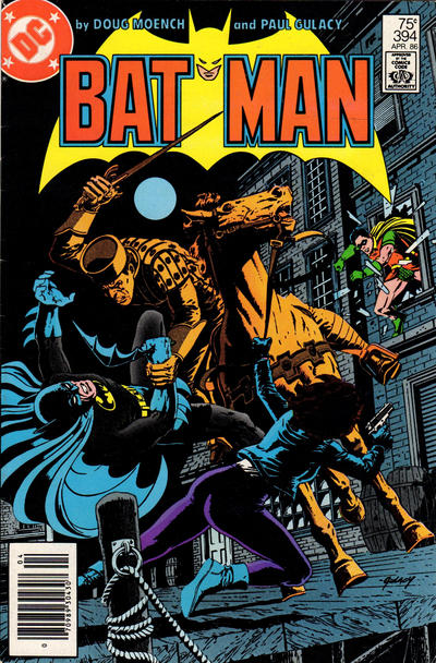 Cover for Batman (DC, 1940 series) #394 [Newsstand]