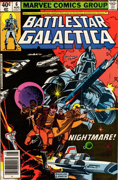 Cover for Battlestar Galactica (Marvel, 1979 series) #6 [Newsstand]