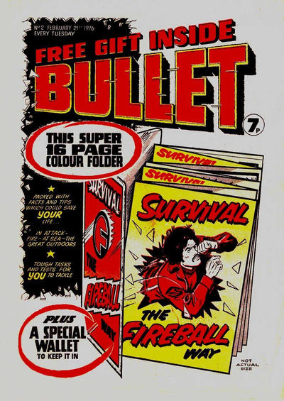 Cover for Bullet (D.C. Thomson, 1976 series) #2