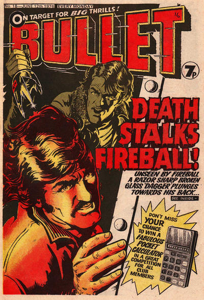 Cover for Bullet (D.C. Thomson, 1976 series) #18