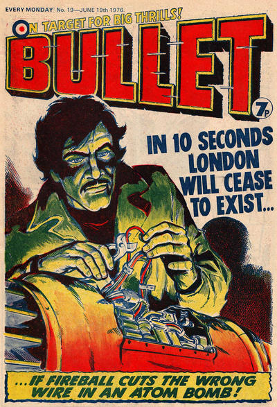 Cover for Bullet (D.C. Thomson, 1976 series) #19