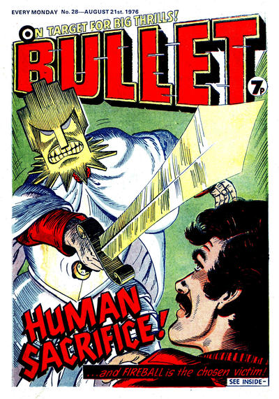 Cover for Bullet (D.C. Thomson, 1976 series) #28