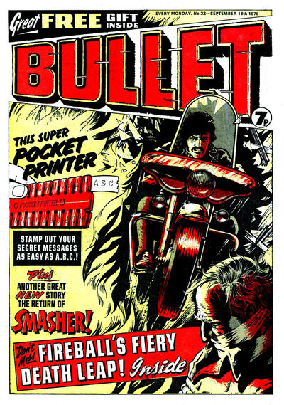Cover for Bullet (D.C. Thomson, 1976 series) #32