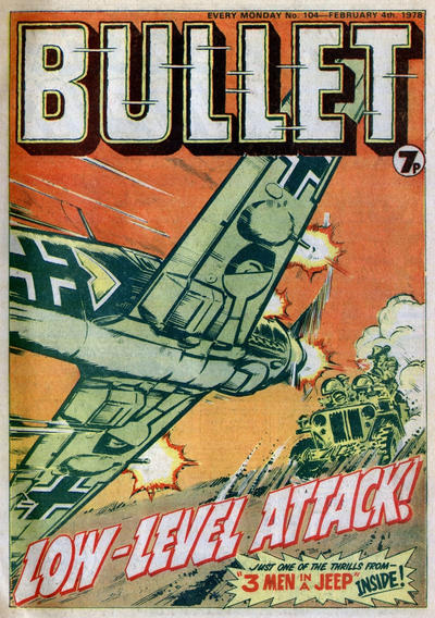 Cover for Bullet (D.C. Thomson, 1976 series) #104