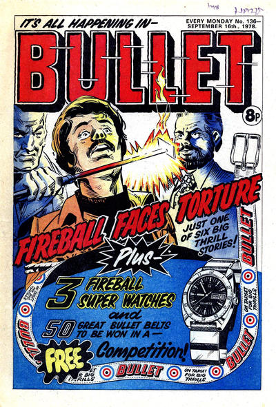 Cover for Bullet (D.C. Thomson, 1976 series) #136