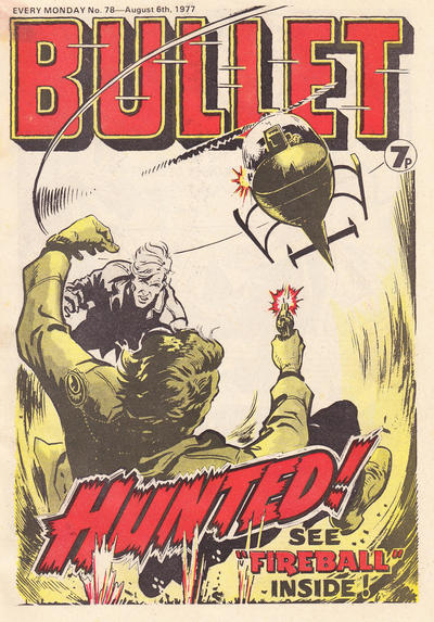 Cover for Bullet (D.C. Thomson, 1976 series) #78
