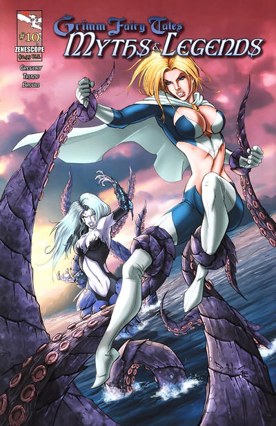 Cover for Grimm Fairy Tales Myths & Legends (Zenescope Entertainment, 2011 series) #10 [Cover A - Pasquale Qualano]
