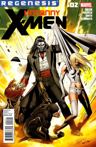 Cover for Uncanny X-Men (Marvel, 2012 series) #2
