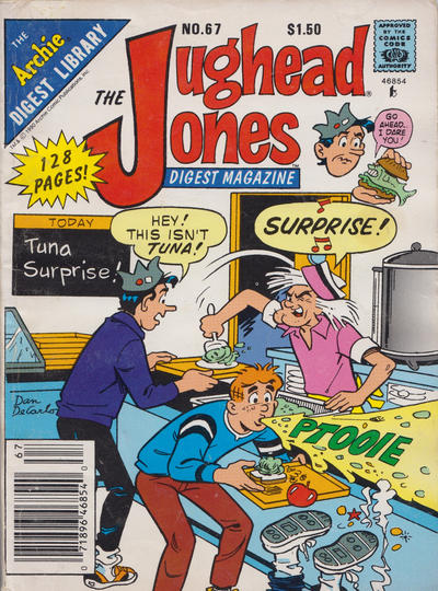 Cover for The Jughead Jones Comics Digest (Archie, 1977 series) #67