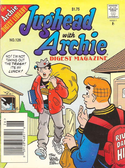 Cover for Jughead with Archie Digest (Archie, 1974 series) #126