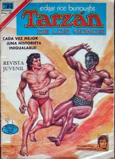 Cover for Tarzán (Editorial Novaro, 1951 series) #591 [Española]
