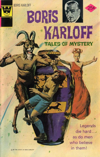 Cover for Boris Karloff Tales of Mystery (Western, 1963 series) #59 [Whitman]