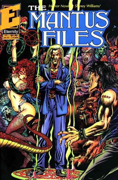 Cover for Mantus Files (Malibu, 1991 series) #1