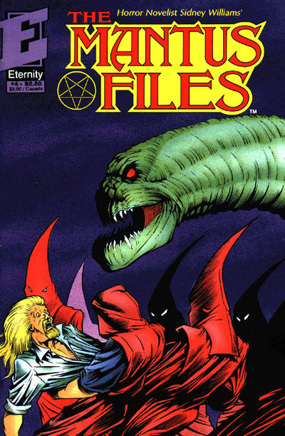 Cover for Mantus Files (Malibu, 1991 series) #4