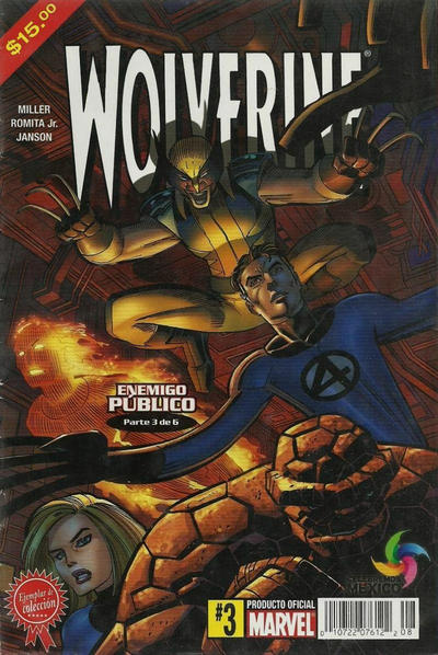 Cover for Wolverine (Editorial Televisa, 2005 series) #3