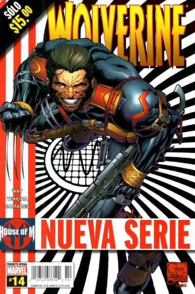 Cover for Wolverine (Editorial Televisa, 2005 series) #14