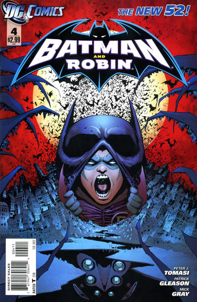 Cover for Batman and Robin (DC, 2011 series) #4 [Direct Sales]