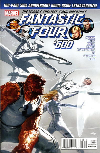 Cover for Fantastic Four (Marvel, 2012 series) #600
