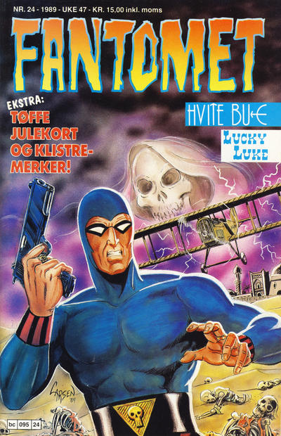 Cover for Fantomet (Semic, 1976 series) #24/1989