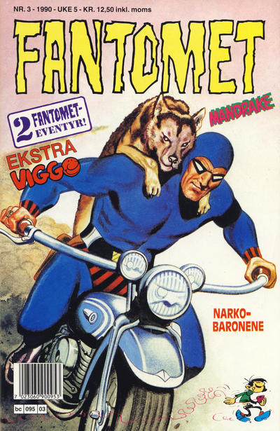 Cover for Fantomet (Semic, 1976 series) #3/1990