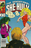 Cover Thumbnail for The Sensational She-Hulk (1989 series) #49 [Newsstand]