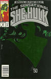 Cover for The Sensational She-Hulk (Marvel, 1989 series) #50 [Newsstand]