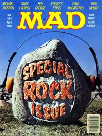 Cover for Mad (EC, 1952 series) #254 [$1.25]