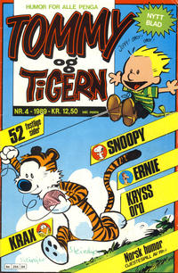 Cover Thumbnail for Tommy og Tigern (Bladkompaniet / Schibsted, 1989 series) #4/1989