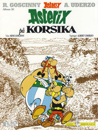 Cover for Asterix (Hjemmet / Egmont, 1969 series) #20 - Asterix på Korsika [6. opplag]