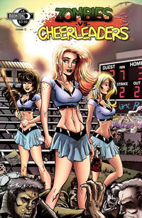 Cover Thumbnail for Zombies vs Cheerleaders (Moonstone, 2010 series) #4 [Cover C - Jeremy Dale]