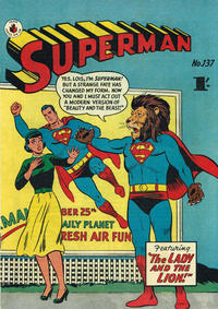 Cover for Superman (K. G. Murray, 1947 series) #137
