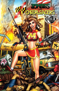 Cover Thumbnail for Zombies vs Cheerleaders (Moonstone, 2010 series) #5 [Cover A - Bill McKay]