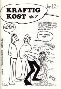 Cover Thumbnail for Kraftig kost (Norsk Tegneserieforum, 1985 series) #7