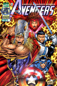 Cover Thumbnail for Avengers (Marvel, 1996 series) #1 [22k Gold Signature Edition]