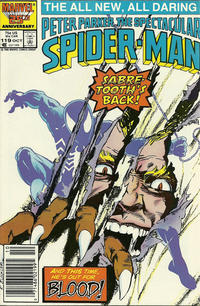 Cover Thumbnail for The Spectacular Spider-Man (Marvel, 1976 series) #119 [Newsstand]