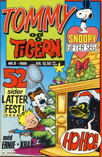 Cover Thumbnail for Tommy og Tigern (Bladkompaniet / Schibsted, 1989 series) #8/1989