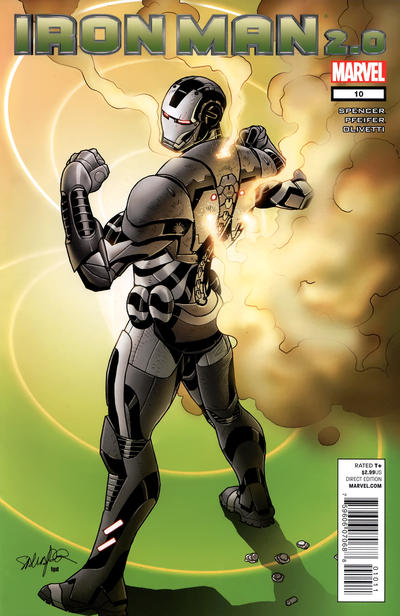Cover for Iron Man 2.0 (Marvel, 2011 series) #10