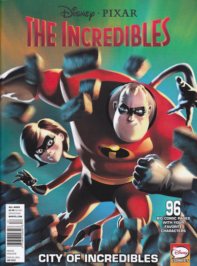 Cover for Disney-Pixar/Muppets Presents: Incredibles - City of Incredibles (Marvel, 2012 series) #7 [Newsstand]