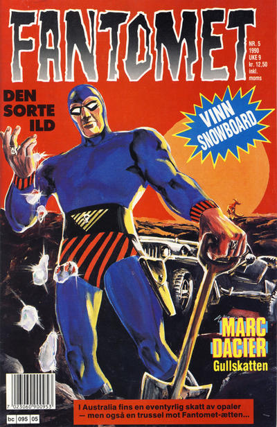 Cover for Fantomet (Semic, 1976 series) #5/1990
