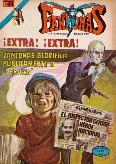 Cover for Fantomas (Editorial Novaro, 1969 series) #207