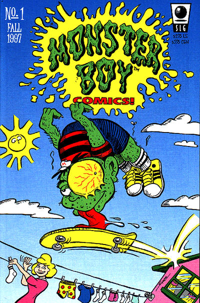 Cover for Monster Boy Comics (Slave Labor, 1997 series) #1