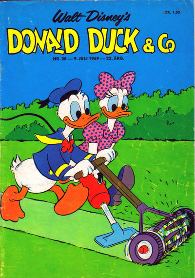 Cover for Donald Duck & Co (Hjemmet / Egmont, 1948 series) #28/1969